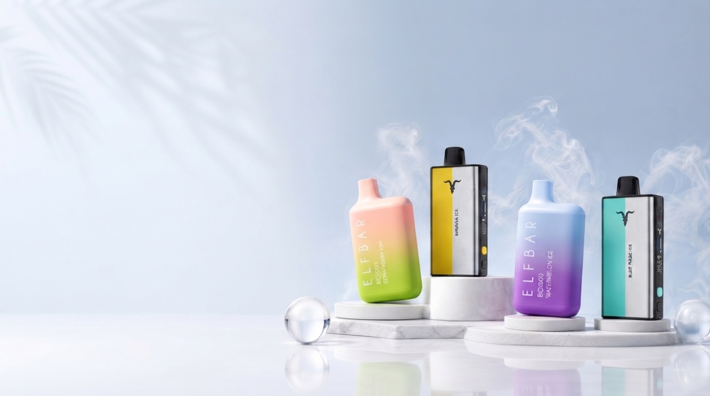 Elfbar pods e vapes descartáveis atacado